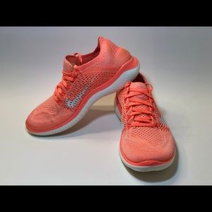 Nike Free RN Flyknit 2018 Running - Orange/White